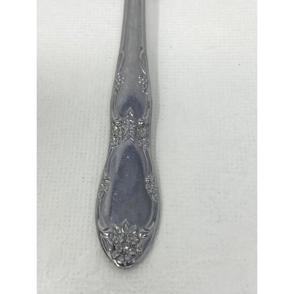 Lot of 8 Oneida FENWAY Dream Glossy Stainless Teaspoons 6" Wm A Rogers Vintage - Picture 5 of 9